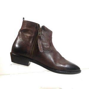 Freebird Women Distressed Ankle Booties Size 39